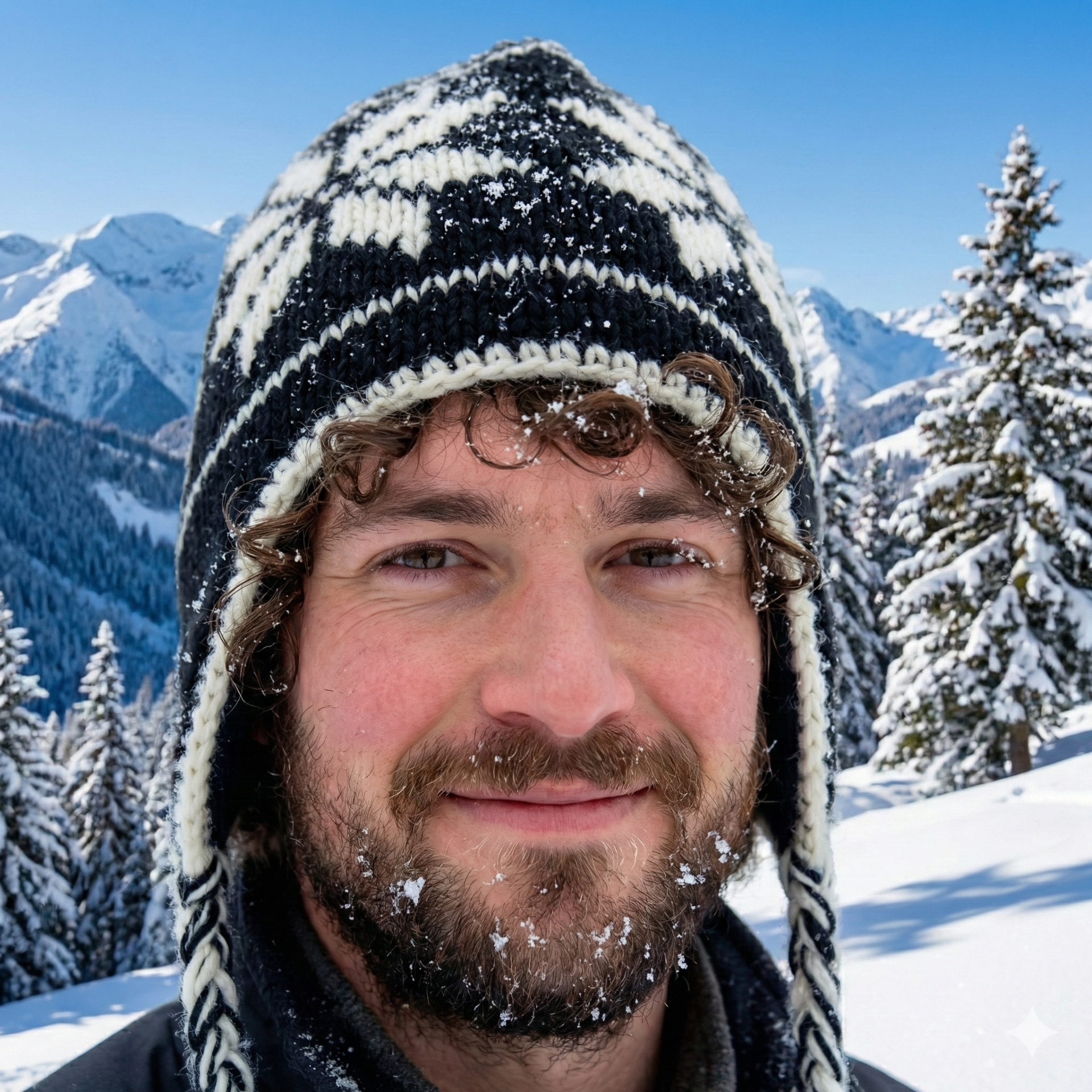 Vlnená čiapka zateplená flísom